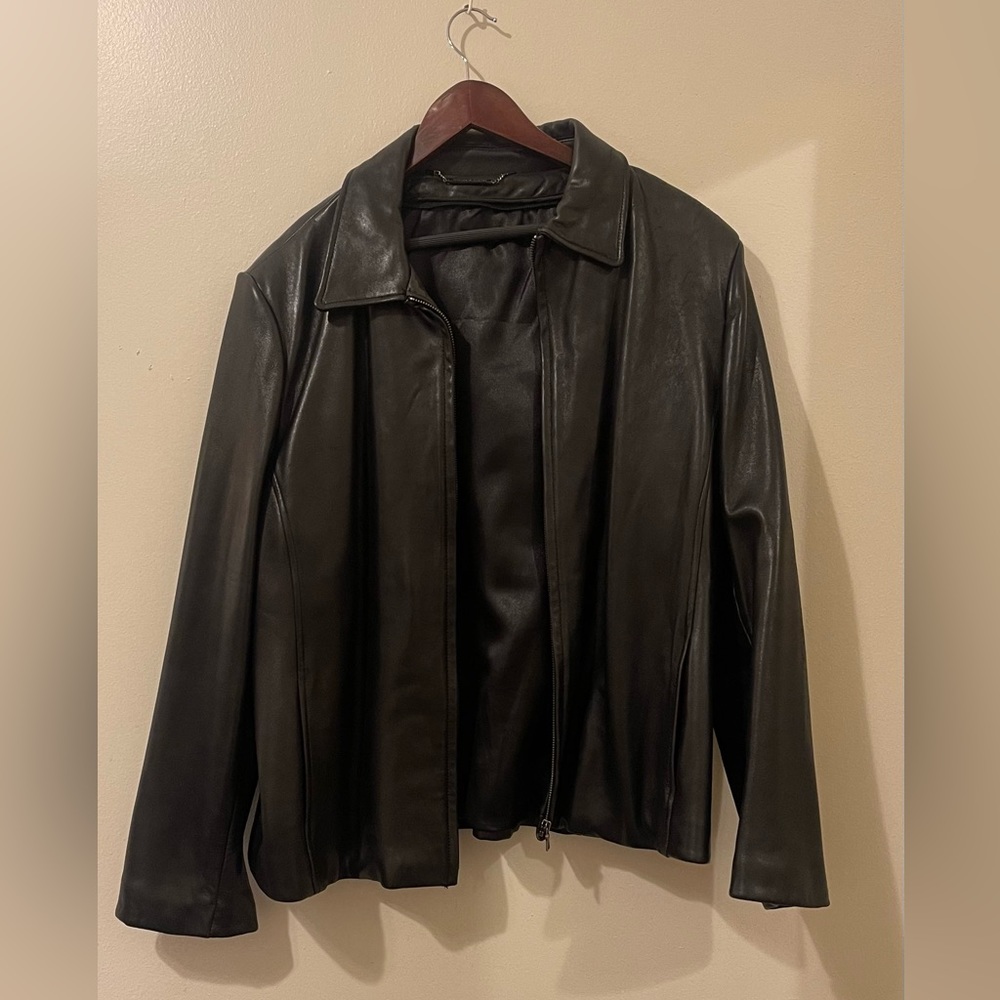 100 Percent Genuine Leather Jacket Size XL